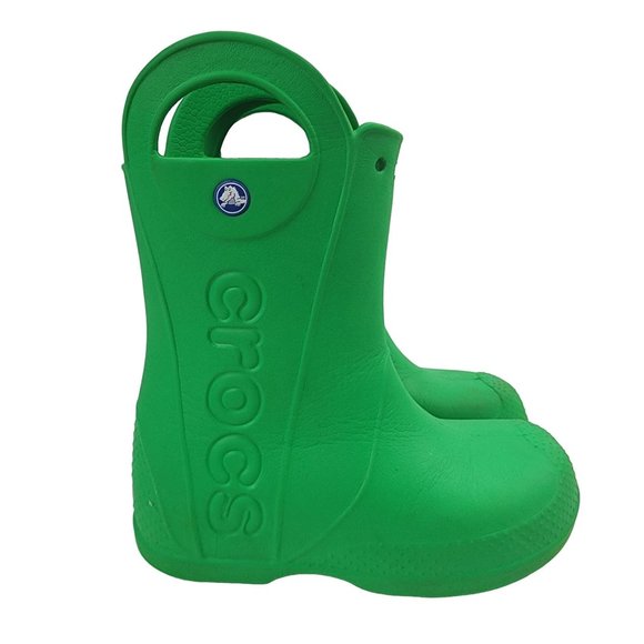 CROCS Other - CROCS Handle It Rain Boot Size Unisex Kids Size J1 Green
